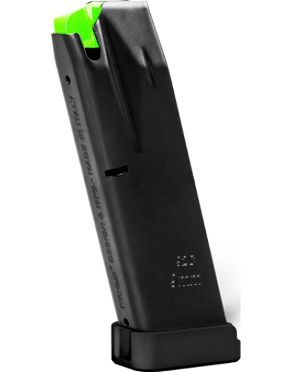 MEC-Gar Magazine Beretta 92 Compact 9 mm 18 Rounds Anti-Friction Coating-Black