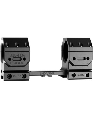 Audere Scope Mount Adversus 30 mm Medium Black