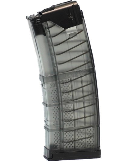 Lancer Magazine L5AWM AR-15 5.56X45 30 Rounds Trans Smoke GEN2