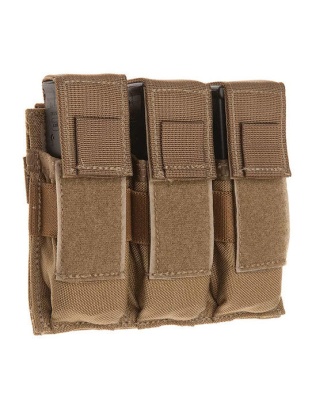 TacShield Triple Universal Pistol Magazine Pouch Coyote