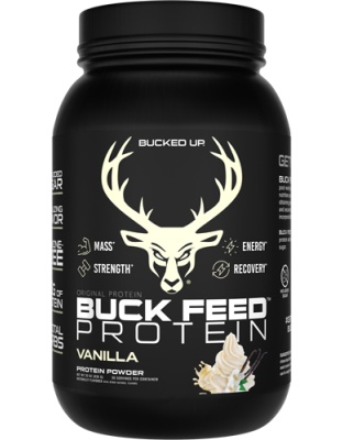 Bucked Up Buck Feed Original Protein Vanilla 30 Servings