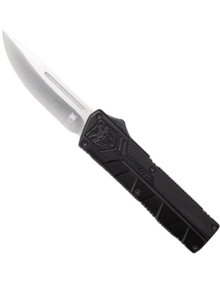 Cobratec Knives Lightweight Out-the-Front Black 3.25" Drop Point