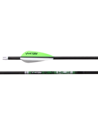 Victory Archery Hlr Gamer 400 Arrow Fletched 6-Pack