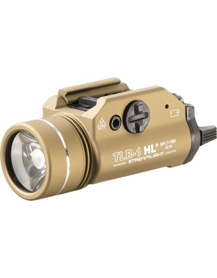Streamlight TLR-1 HL C4 White LED Light with Rail Mount Flat Dark Earth