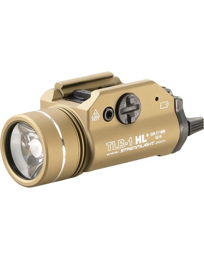 Streamlight TLR-1 HL C4 White LED Light with Rail Mount Flat Dark Earth