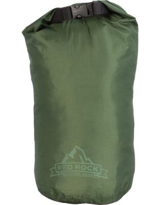 Red Rock Gear Roll Top Dry Bag 8 Liter Waterproof Od Green