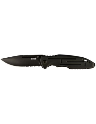 Ruko Folder Spring Assist 3.25" Aluminum Black Handle
