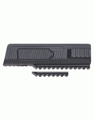 Mossberg Forend Flex Tactical Tri-Rail with Accy Touchpad Black