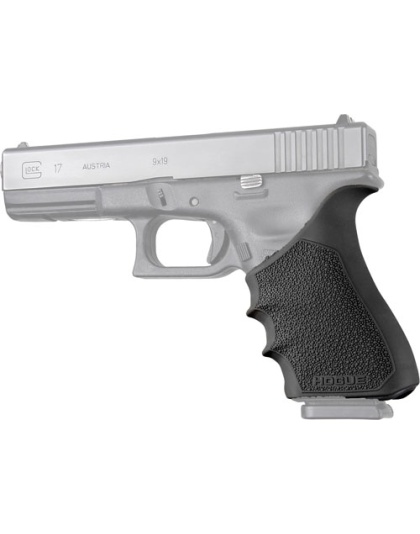 Hogue Handall Beaver Tail Grip Glock 17/22/35/34/37 Gen 3/4 Black