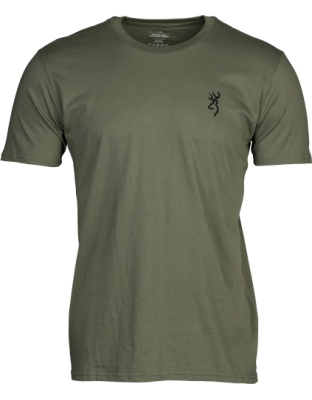 Browning Short-Sleeve T-Shirt Emblem Military Green 2X-Large