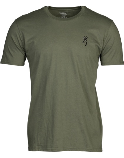 Browning Short-Sleeve T-Shirt Emblem Military Green 2X-Large