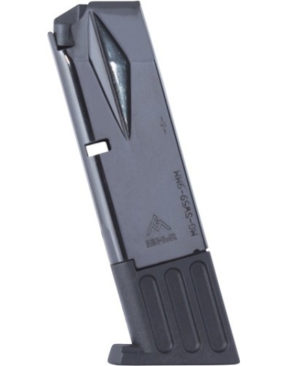 MEC-Gar Magazine Smith & Wesson 5900 Series 9 mm Luger 10 Rounds Blued