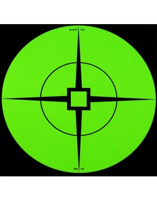 Birchwood Casey B/C Target Spots 6" Target 10 Targets Green