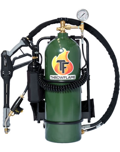Throwflame X 15 Flamethrower Forest Green