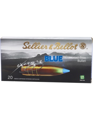 Sellier & Bellot S&b 308 Win 110 Grain Txrg Blue 20 Rounds 12 Boxes per Case