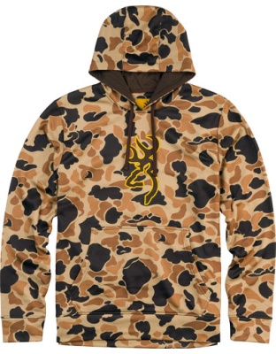 Browning Tech Hoodie Ls Vintage Tan Xx-Large