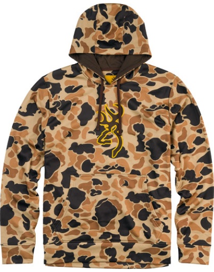Browning Tech Hoodie Ls Vintage Tan Xx-Large