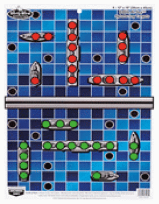 Birchwood Casey B/C Target Pregame 12"X18" Battle at Sea 8 Targets