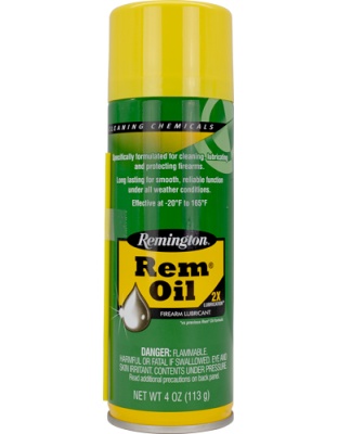 Remington Oil Case Pack of 6 4 Ounce. Aerosol Cans