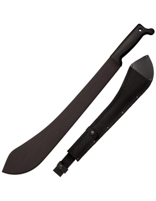 Cold Steel Bolo Machete Fixed Blade - 18" Blade Black