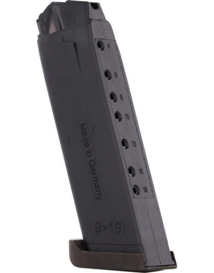 Hk Magazine USP9 9 mm 18 Rounds Steel Requires Jet Funnel