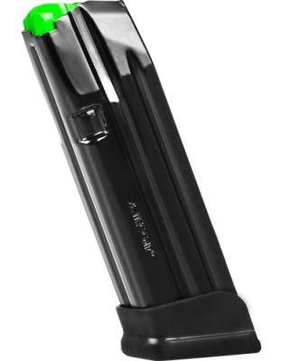 MEC-Gar Magazine Glock 19 9 mm 18 Rounds Anti-Friction Black Coating