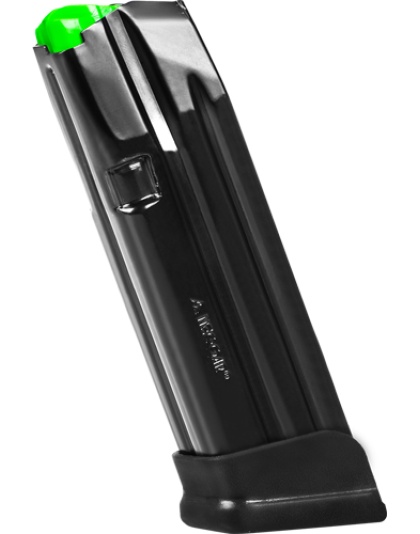 MEC-Gar Magazine Glock 19 9 mm 18 Rounds Anti-Friction Black Coating