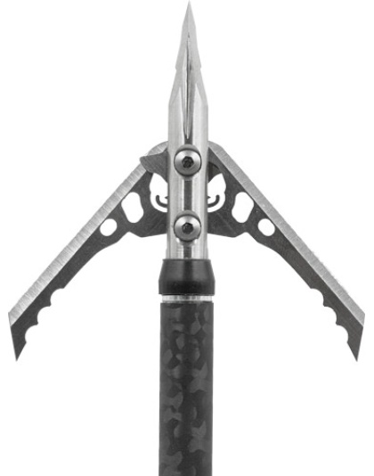 Rage Broadhead Hypodermic Trypan No-Collar 100 Grain 2" 3-Pack