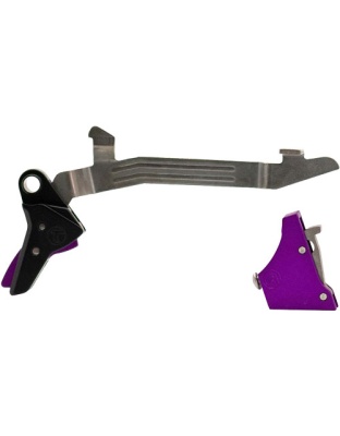 Timney Trigger Alpha Competition for Glock Gen 3-4 3LB Purple