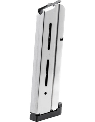 Wilson Combat Magazine 1911 10 mm 9 Rounds Full Size with Std Pad Stainless