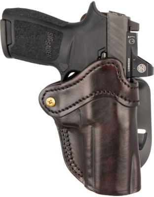 1791 Gunleather PDH2.4 Padl Multi Fit or BER92/Similar Brown Right-Hand Holster