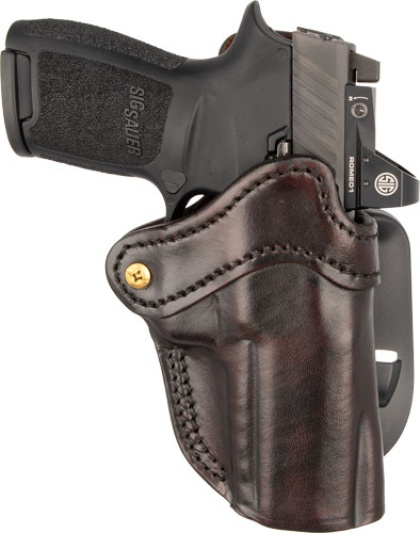 1791 Gunleather PDH2.4 Padl Multi Fit or BER92/Similar Brown Right-Hand Holster