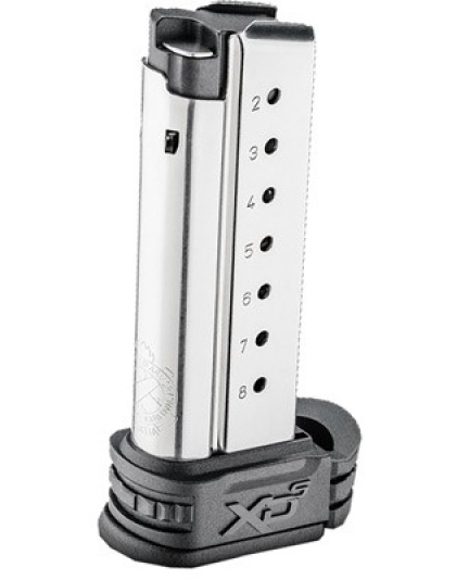 Springfield Armory Magazine XD-S 9 mm Luger 8 Rounds with Black Sleeves 1&2