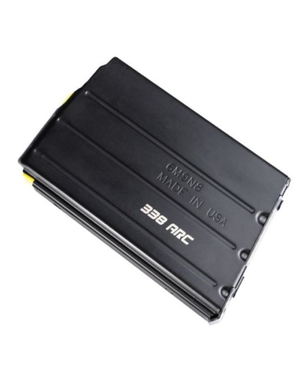 CMMG Magazine AR-15 338 Arc 10 Rounds Black Stainless Steel