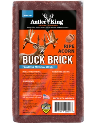 Antler King Ripe Acorn Buck Brick Mineral 4#