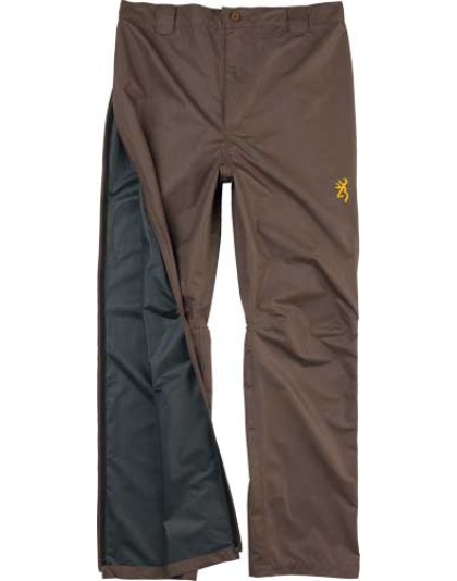 Browning Bg Kanawha Rain Pant Xx-Large Major Brown with Leg to Waistzpr