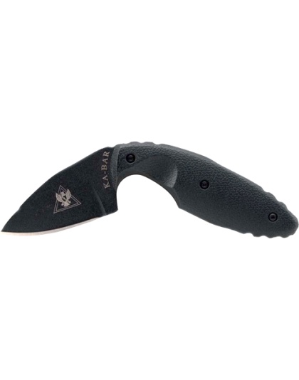 Ka-Bar Knives Ka-Bar Tdi Knife Plain Edge 2.3125" with Sheath Black