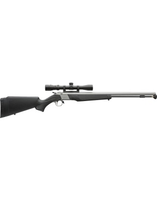CVA Wolf V2 Package 50 Caliber 24" 3-9X32 Stainless/Black