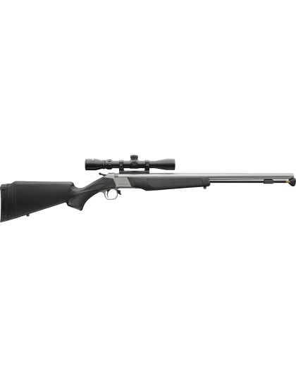 CVA Wolf V2 Package 50 Caliber 24" 3-9X32 Stainless/Black