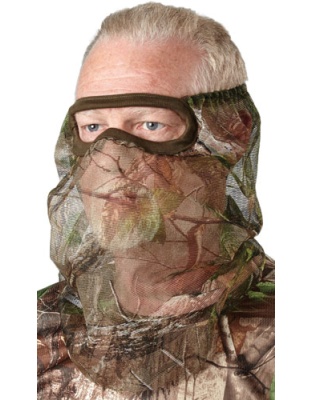 Hunters Specialties Facemask 3/4 Mesh Realtree Edge