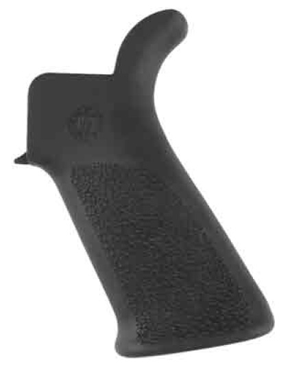 Hogue AR-15 Beavertail Grip No Finger Grooves Black