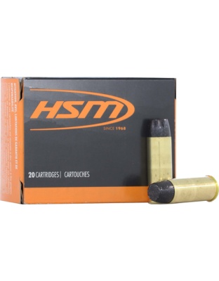 HSM Ammo Subsonic 500 Sw Magazine 590 Grain Hard Cast Lead Fn 20 Rounds 20 Boxes per Case