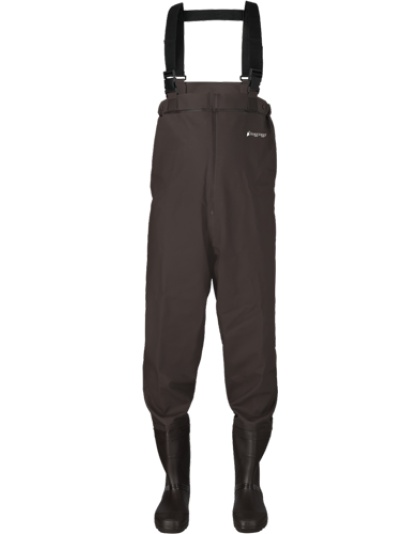 Frogg Toggs Men's Rana Pvc Lug Chest Wader Brown Size 10