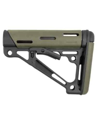 Hogue AR-15 Collapsible Stock Od Green Rubber Mil-Spec