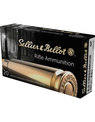 Sellier & Bellot S&b 6.5 Cm 140 Grain Full Metal Jacket 20 Rounds 25 Boxes per Case