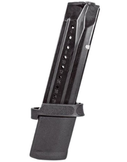 Smith & Wesson Magazine M&P9 23 Rounds with Adpter Black Aluminum