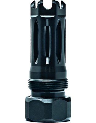 Faxon Firearms Muzzlok Stainless Steel Plan B Flash Hider 5/8X24.375" Bore