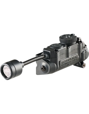 Streamlight Sidewinder Stalk with Helmet Clip Black Mailer