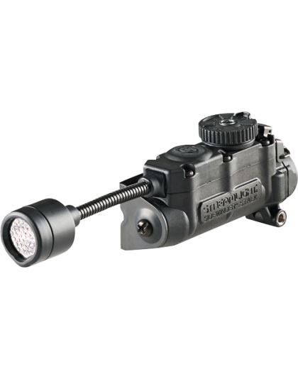 Streamlight Sidewinder Stalk with Helmet Clip Black Mailer