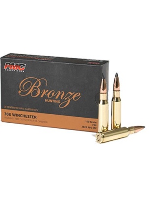 PMC 308 Win 150 Grain Soft Point 20 Rounds 40 Boxes per Case